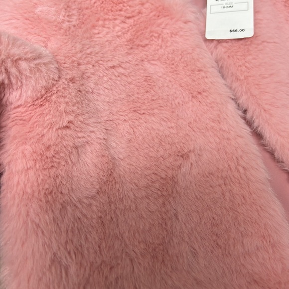 Miniclasix Faux Fur Jacket - 18-24m NWT! - Picture 5 of 6